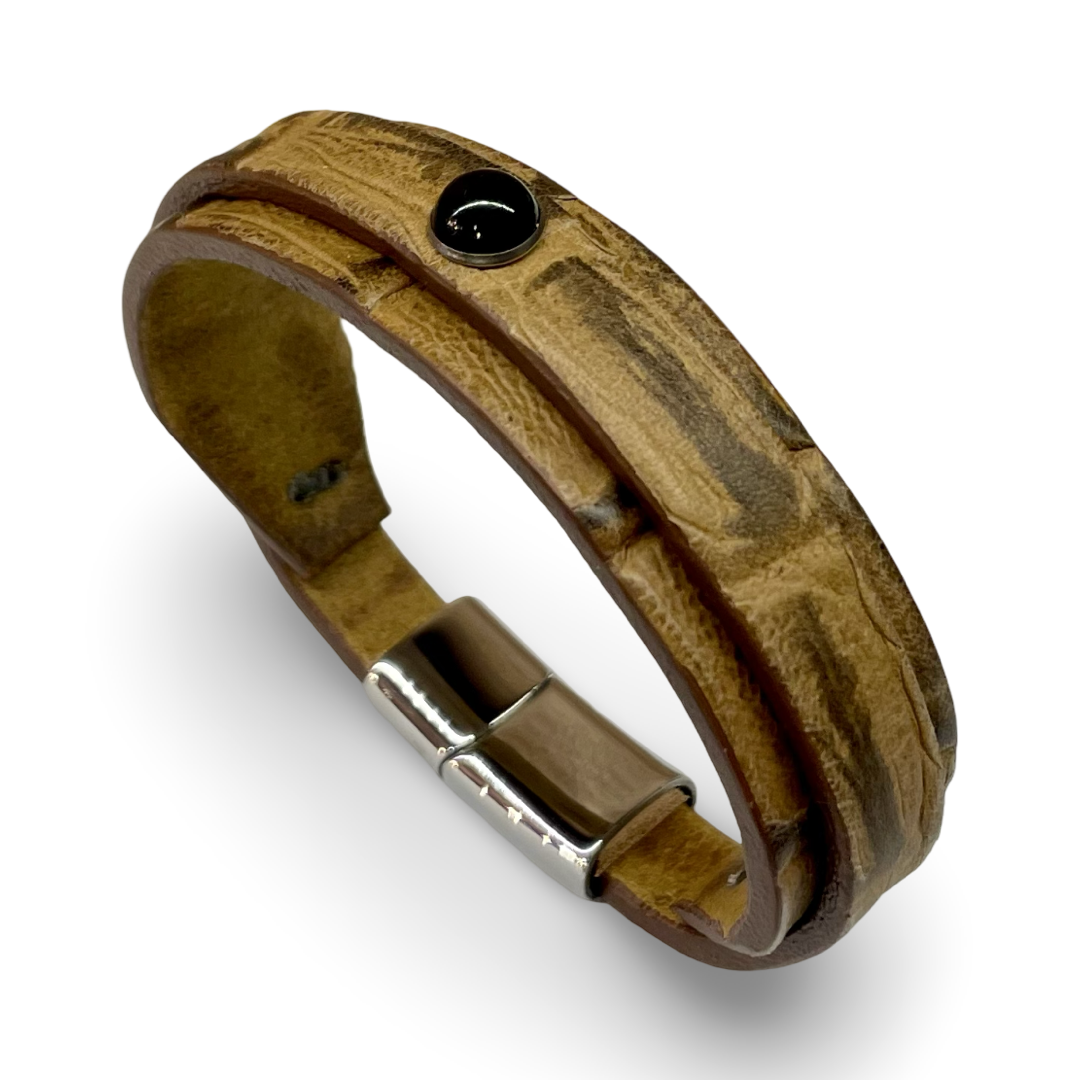 Bracciale Uomo Stampa Rettile