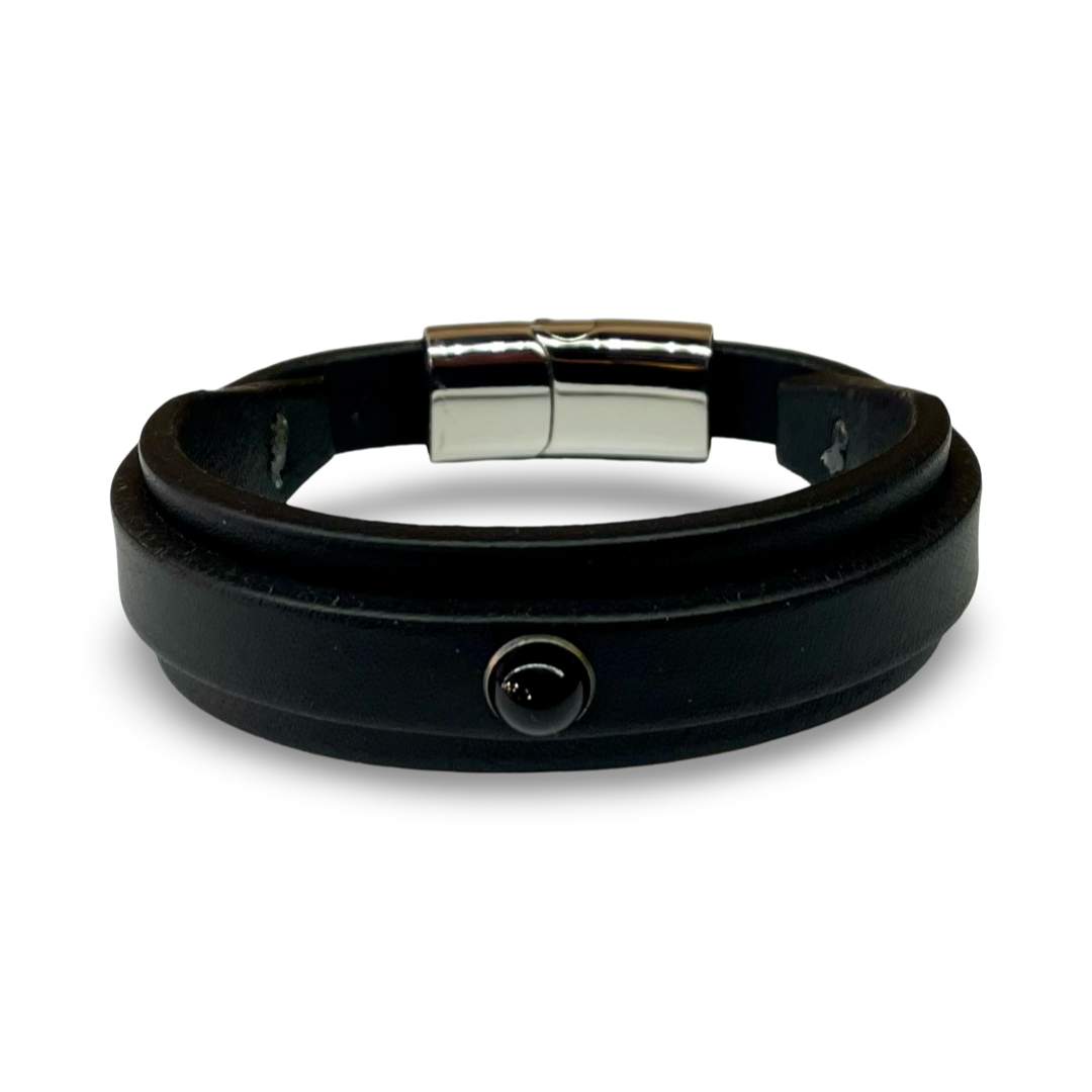 Bracciale uomo Total Black