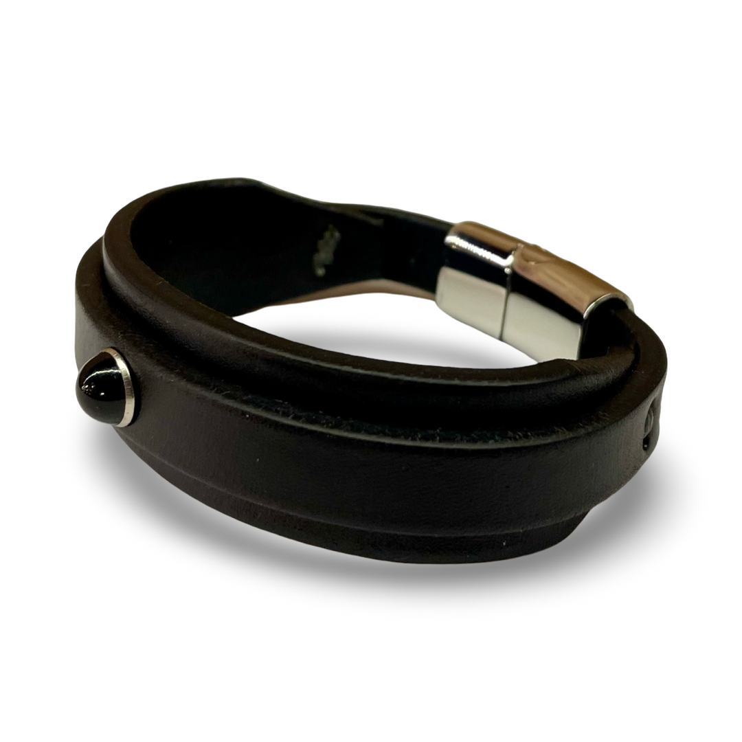Bracciale uomo Total Black