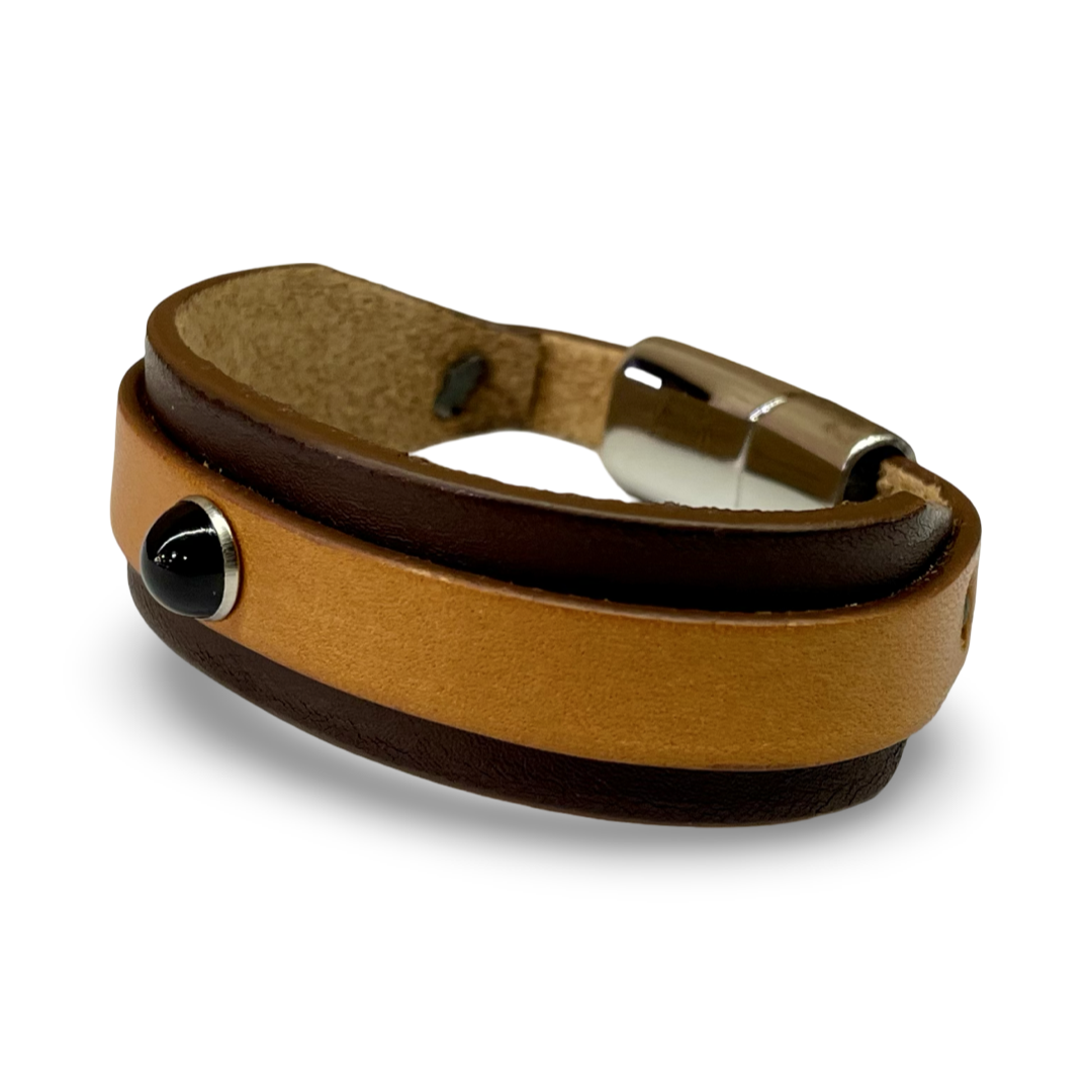 Bracciale Uomo Mix Brown