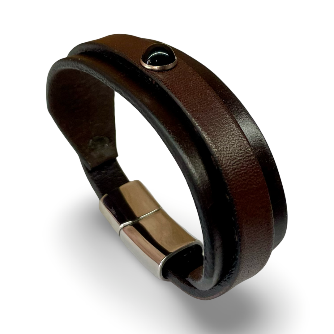 Bracciale Uomo Mix Dark Brown