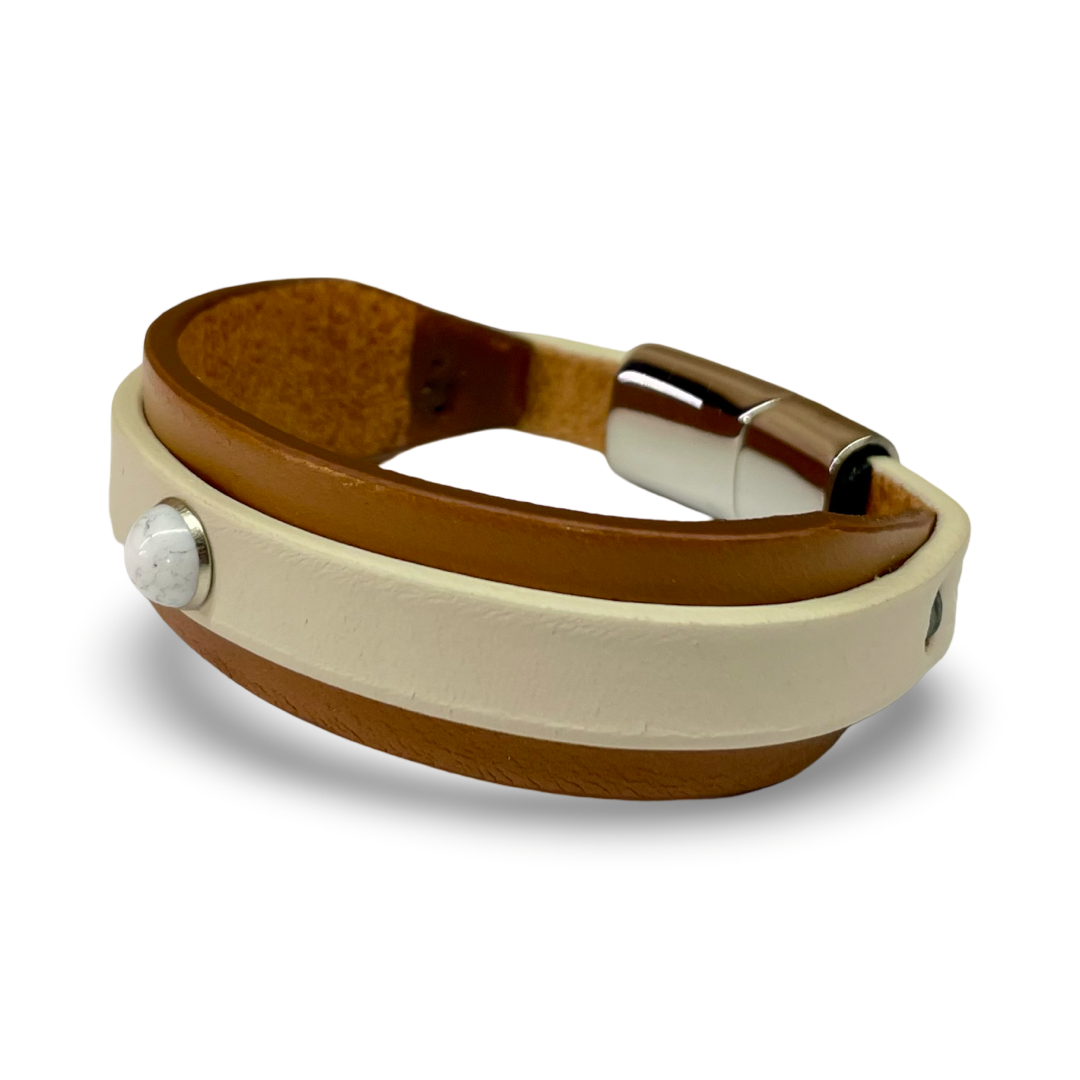 Bracciale Uomo Mix Crema