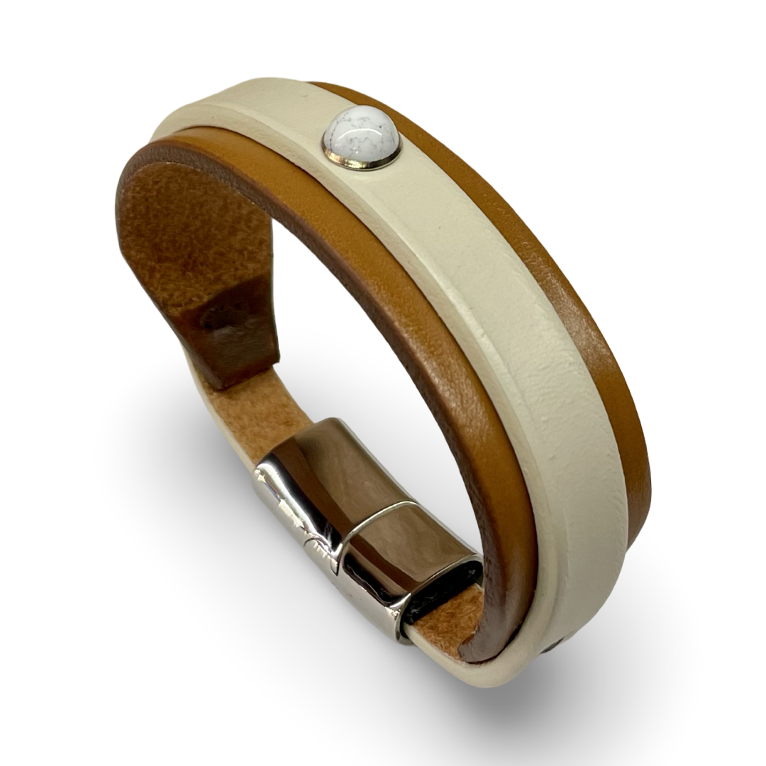 Bracciale Uomo Mix Crema