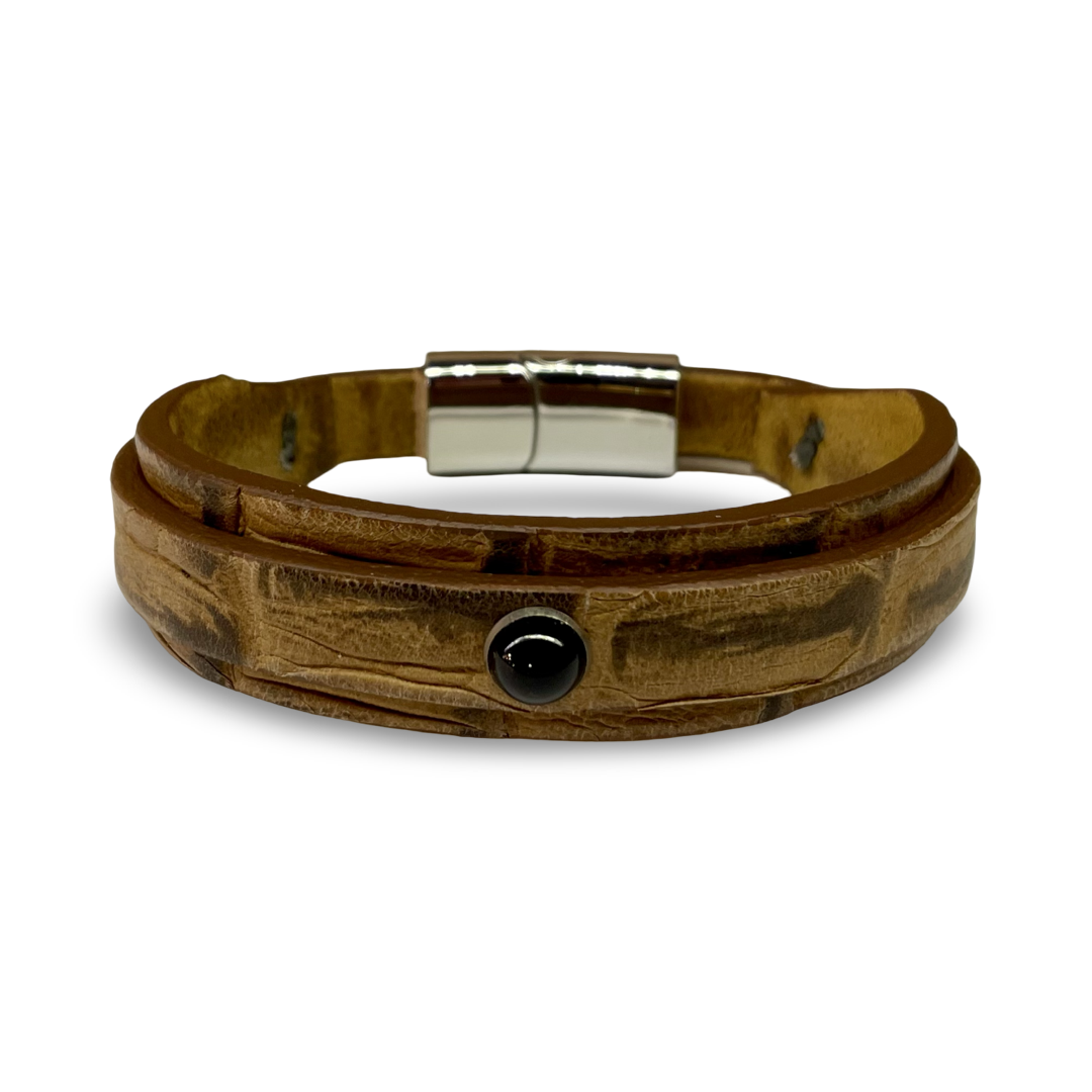 Bracciale Uomo Stampa Rettile