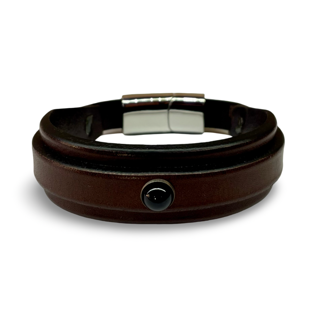Bracciale Uomo Total Brown