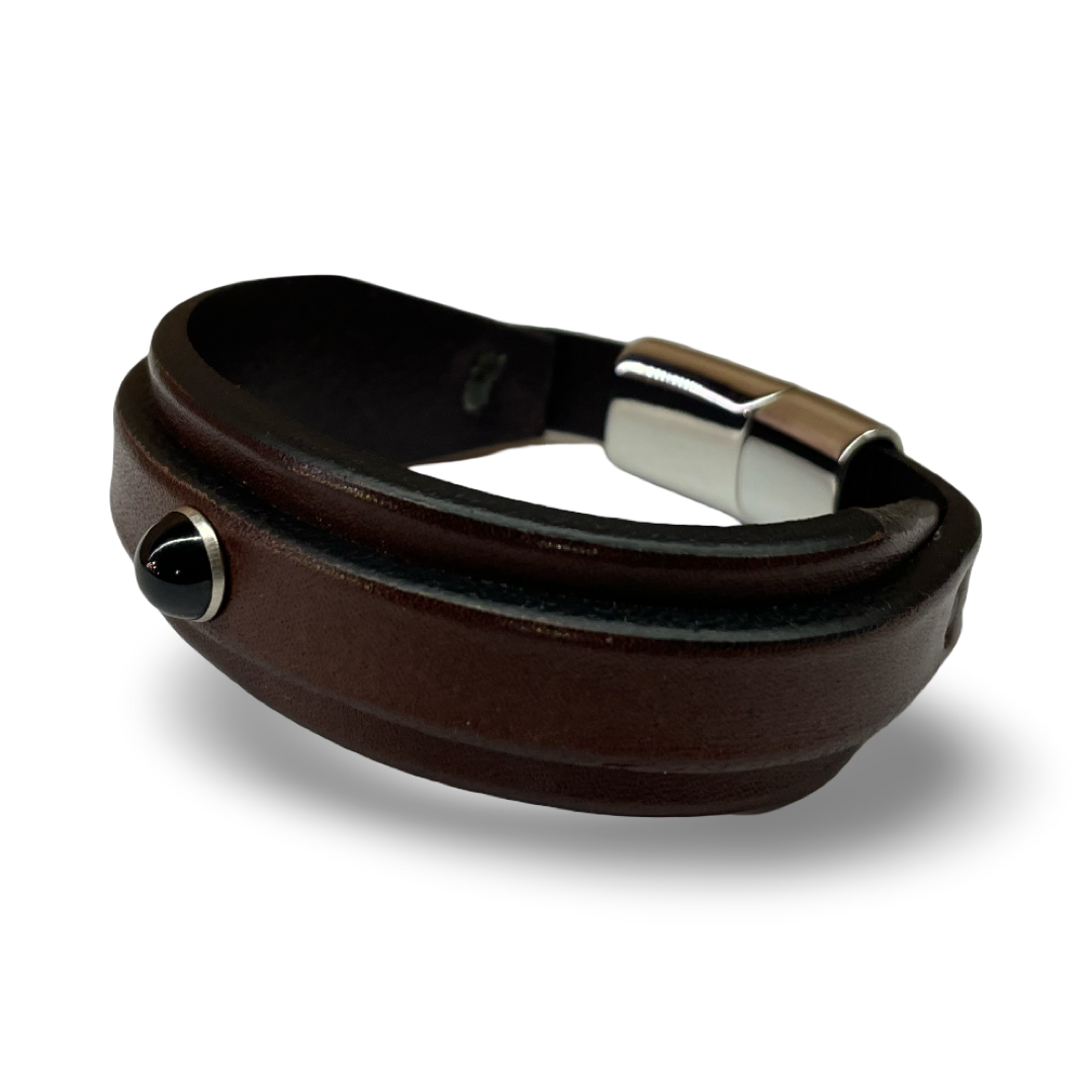 Bracciale Uomo Total Brown