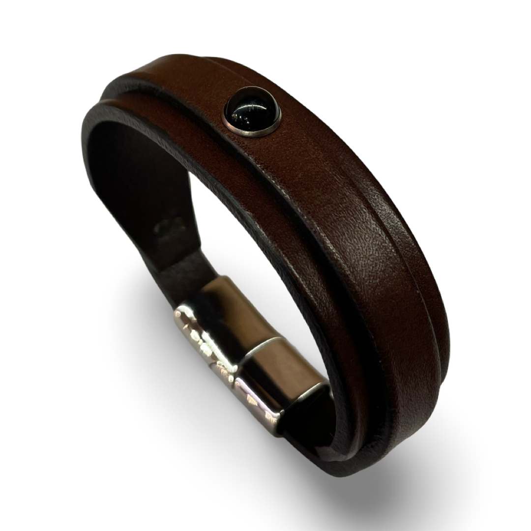 Bracciale Uomo Total Brown