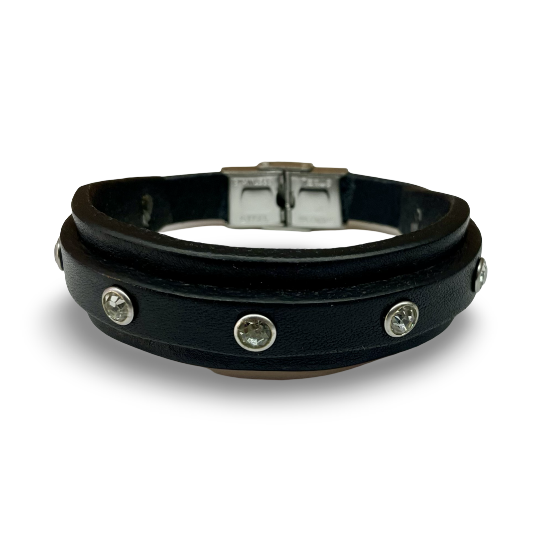 Bracciale Donna Strass Total Black
