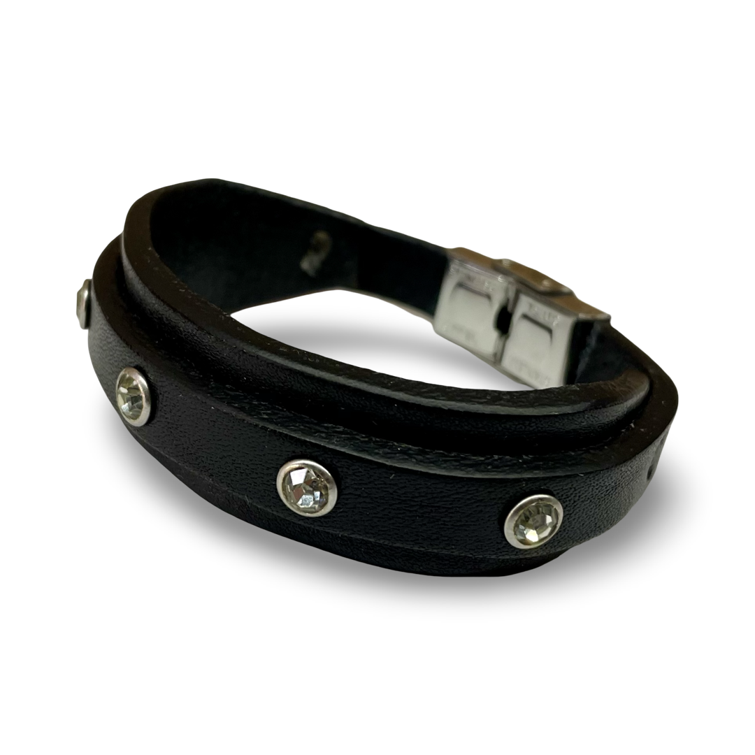 Bracciale Donna Strass Total Black